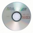 Mídia CD-R Multilaser Shrink 52x 700MB ou 80 min CD-R52XS100ML